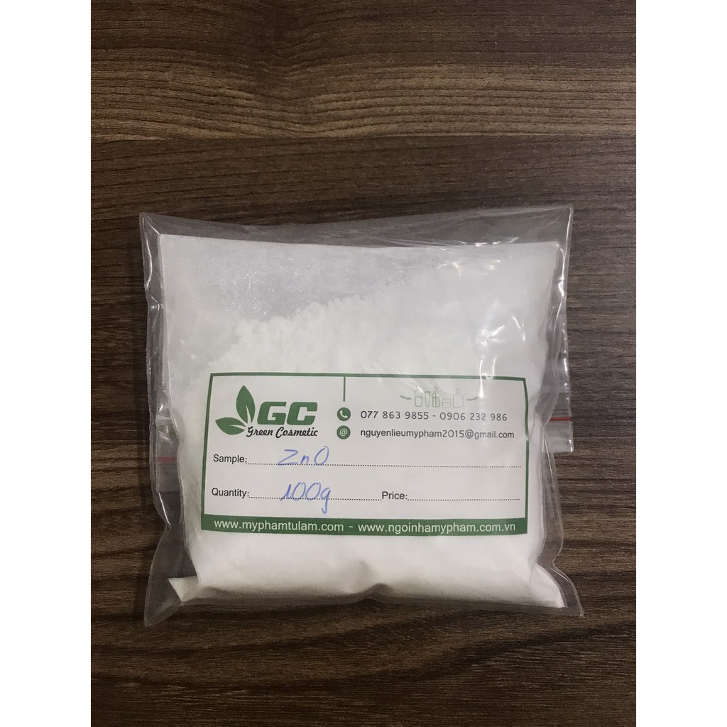 Chất chống nắng Kẽm Oxide 100g