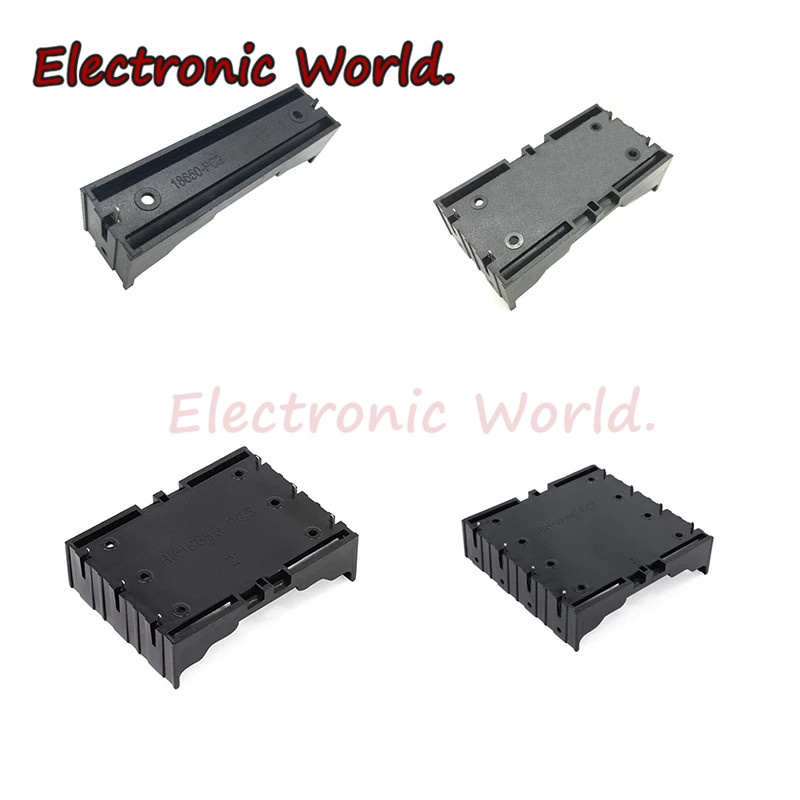 Hộp Pin 18650 1 Phần 2 Phần 3 Phần 4 Phần PCB/Plug/Pin/Pin/ DIY