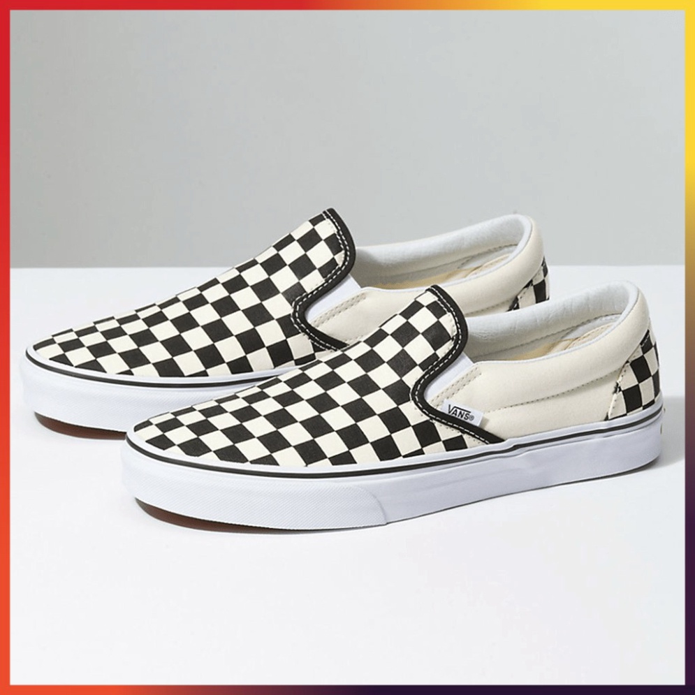 Giày Thể Thao Vans Caro - Giày Lười Slip On Nam Nữ Thể Thao Lót Da Cao Cấp [ Full Box + Bill ] | WebRaoVat - webraovat.net.vn