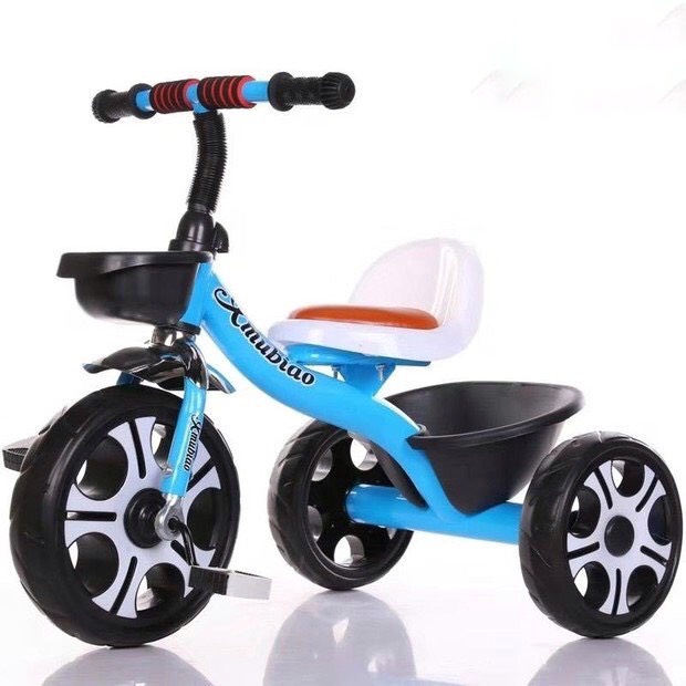 Xe Ghế Da, Xe Đẩy 3 Bánh Cho Bé Từ 2 - 6 Tuổi
