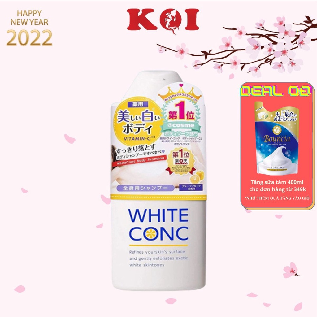 Sữa tắm trắng da toàn thân White Conc Body 360ml | BigBuy360 - bigbuy360.vn