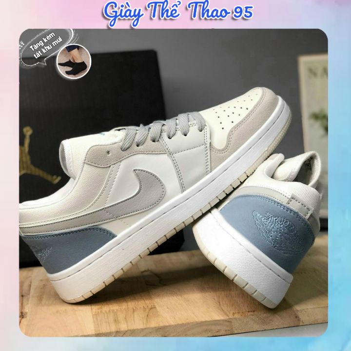 Giày 𝐉𝐨𝐫𝐝𝐚𝐧 Paris Xám Xanh hot trend 2022