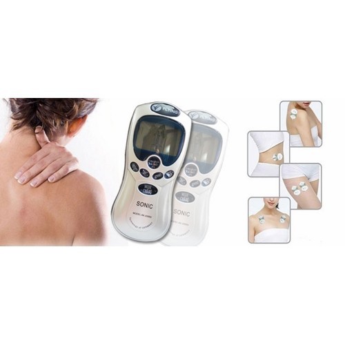 [ SALE SẬP SÀN ] Combo 2 MÁY MÁT-XA TRỊ LIỆU HEALTH HERALD SYK-208 (TRẮNG) Loại Tốt