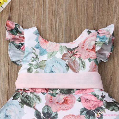 Đầm Xoè Tutu Sát Nách Hoạ Tiết Hoa Cho Bé Gái 6 Tháng-4 Tuổi