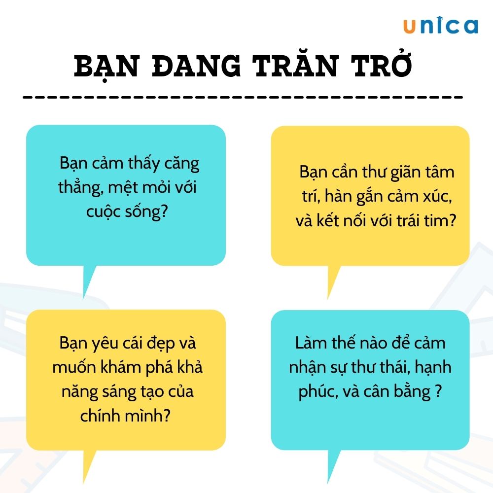 Toàn quốc- [E-voucher] Khóa học Vẽ thiền Zentangle để Tĩnh tâm và Sáng tạo , GV Milena Nguyễn UNICA.VN