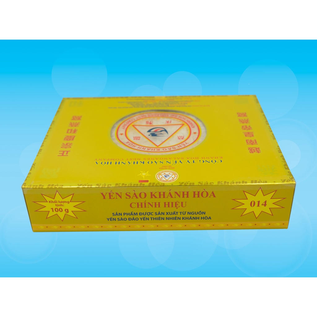 Yến sào đảo thiên nhiên Khánh Hòa tinh chế hộp 100G - 014