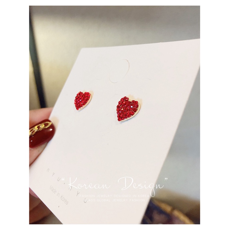 Bông tai hình hoa phong cách Hàn Quốc thời trang