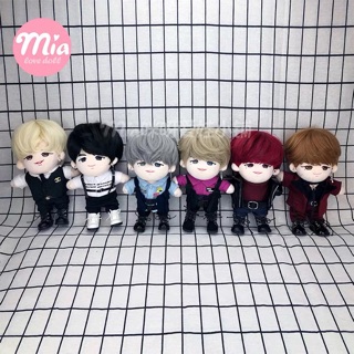 Tóc giả cho doll 20cm