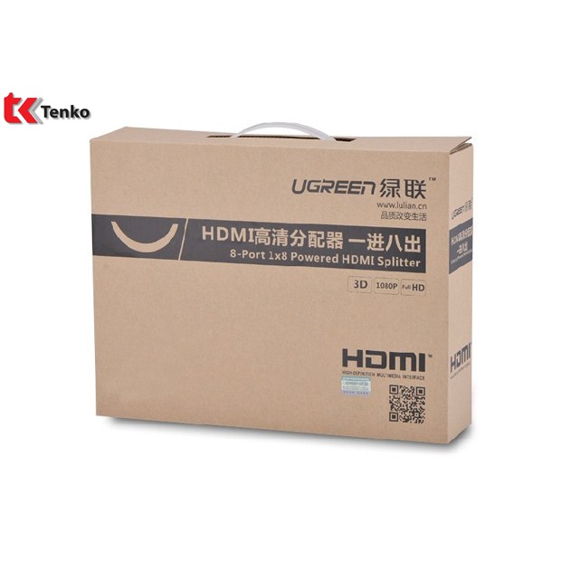 Bộ chia HDMI 8 cổng chính hãng Ugreen 40203