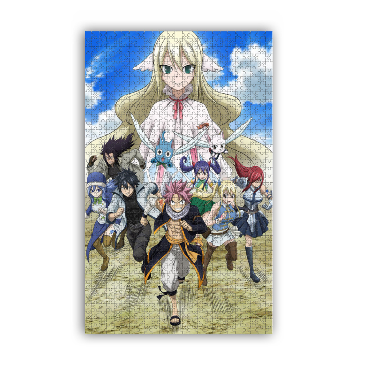 Bộ Đồ Chơi Xếp Hình 300 / 500 / 1000 Mảnh Hình Anime Fairy Tail