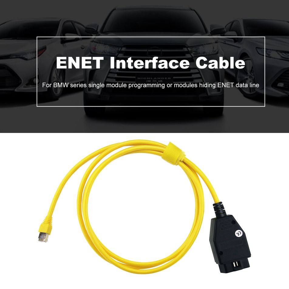 ICOM Dây Cáp Chuyển Đổi Từ Cổng Enet Ethernet Sang Obd Cho Bmw Enet