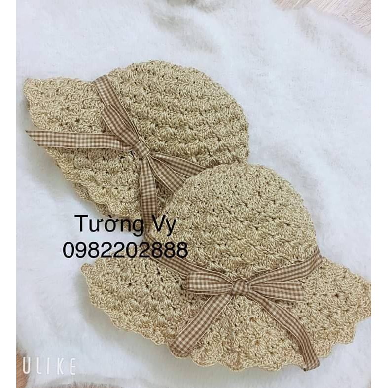 Ruy băng kẻ trang trí mũ, làm đồ handmade