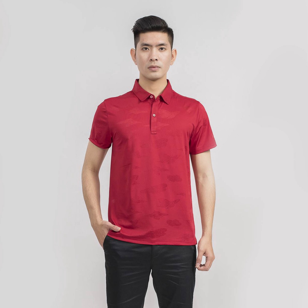 Áo Polo nam Aristino APS086S9, chất liệu Polyester Cool thoáng mát trong mùa hè nóng ẩm