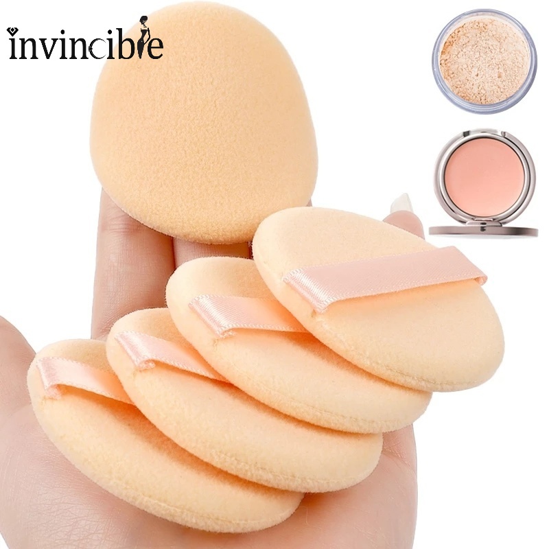 Set 5 Mút Trang Điểm Hình Tròn Mềm Mại Tiện Dụng