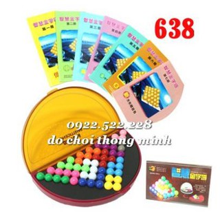 Puzzlia câu đố viên bi - trò chơi kim tự tháp  IQ BLOCK 638