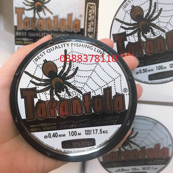 Dây Cước Nhện Câu Cá Tarantula 100m Chuyên Dùng Câu Lục, Lăng Xê, Câu Đài, Đơn Cao Cấp - DCC 4