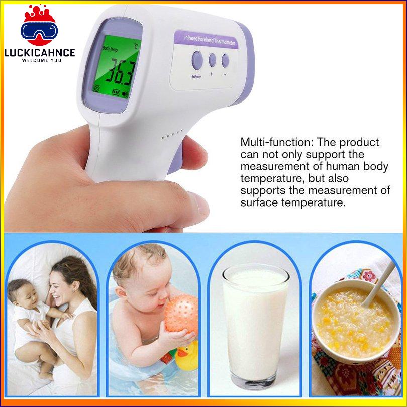 Máy đo nhiệt độ hồng ngoại không tiếp xúc màn hình LCD chất lượng cao tiện lợi