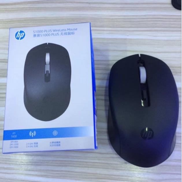 Chuột Không Dây HP S1000 Plus Chuột Máy Tính Không Dây Wireless Chuột K Ko Dây HP