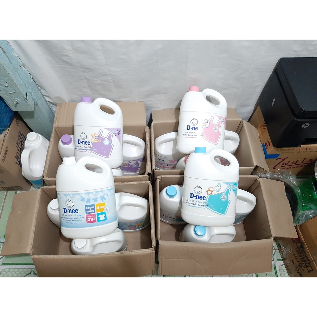 Nước giặt xả vải Dnee Thái Lan 3000ml chính hãng