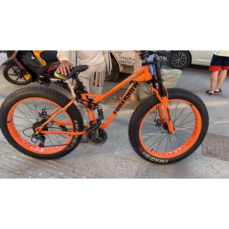 Xe Đạp Bánh Béo Foreknow – Xe đạp bánh to vành nan 26inch 21tốc độ