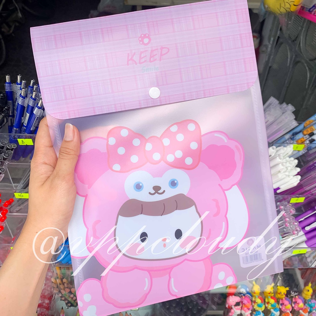 Bìa đựng hồ sơ tài liệu dọc A4 nhiều hình dễ thương cho học sinh, sinh viên