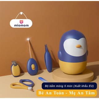 Bộ cắt móng tay cho bé - bấm móng tay sơ sinh an toàn gồm 5 món