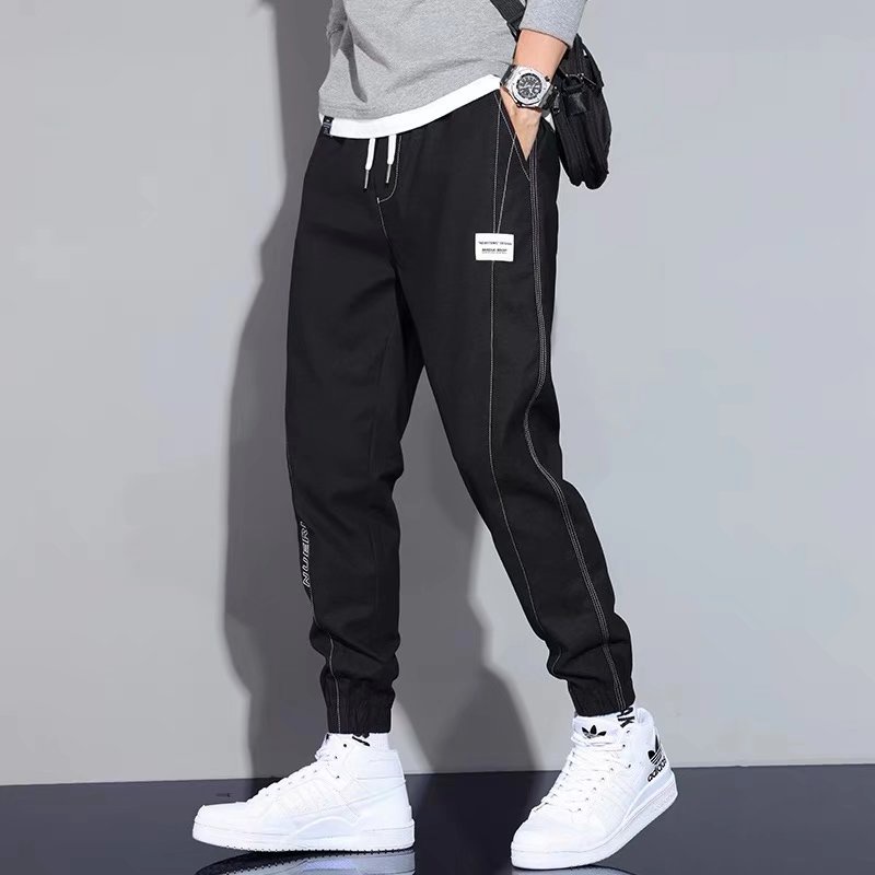 Quần Harem Dáng Rộng Tăng Chiều Cao Phong Cách Thời Trang Hàn Quốc Cho Nam Giới