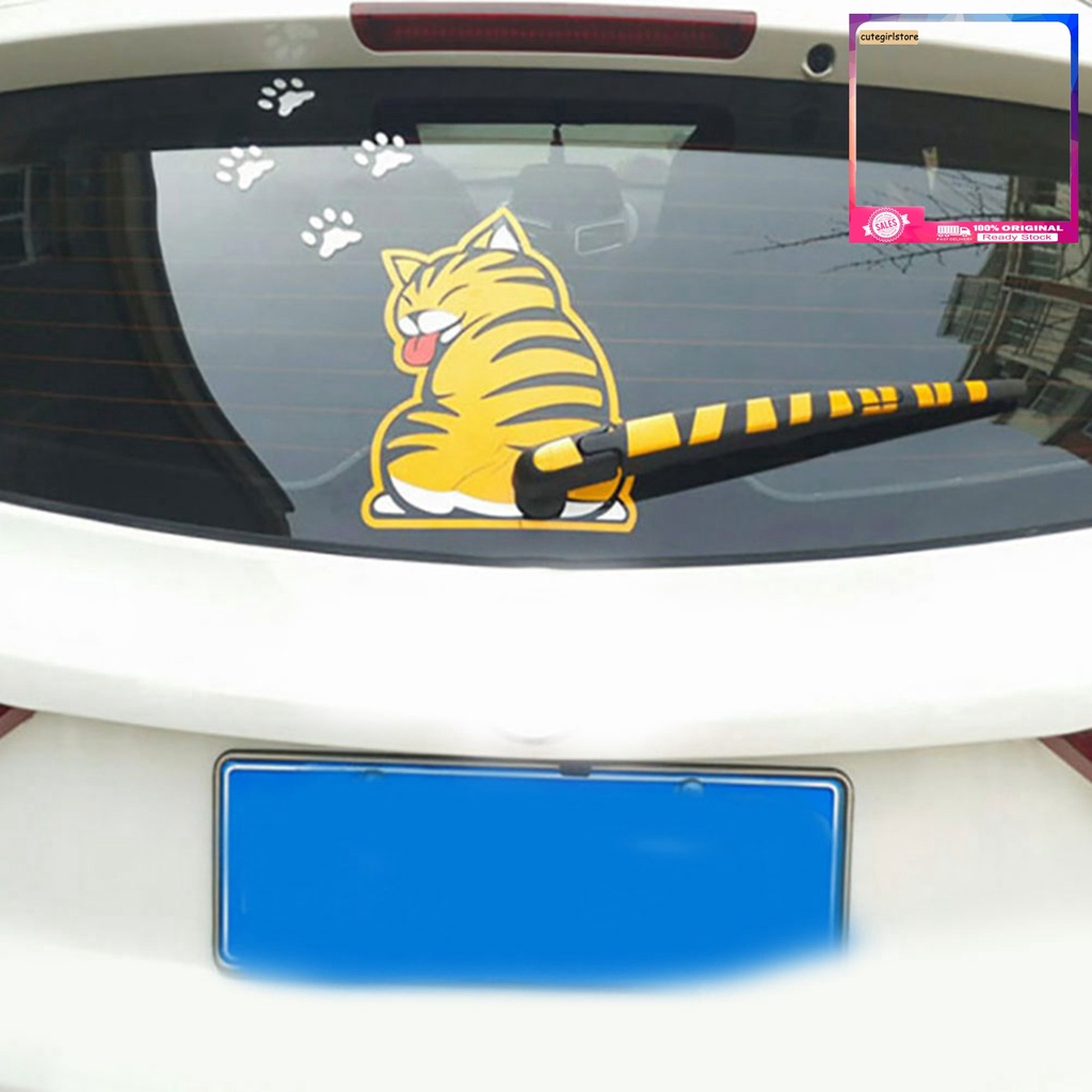 Nhãn dán hoạt hình vui nhộn trang trí cần gạt nước xe hơi