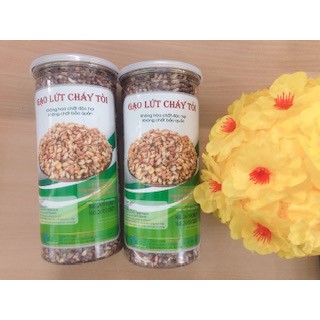 Gạo lứt cháy tỏi/ Gạo lứt sấy tỏi 300gr