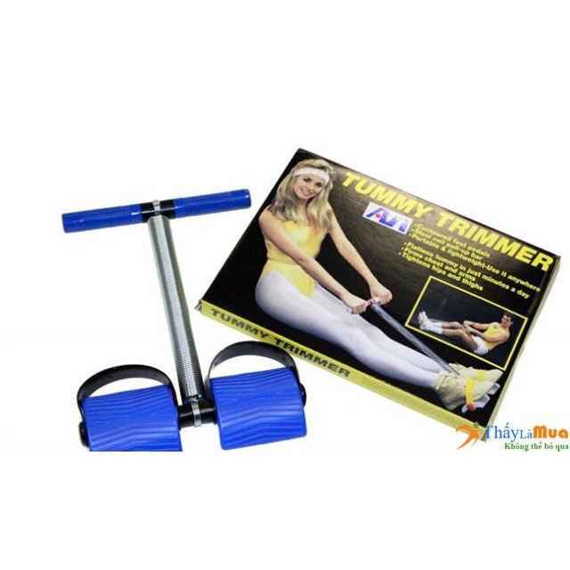 Dây Kéo Đàn Hồi Lò Xo Thép siêu bền Tummy trimmer- Dụng cụ thể dục tập gym cơ bụng tay eo