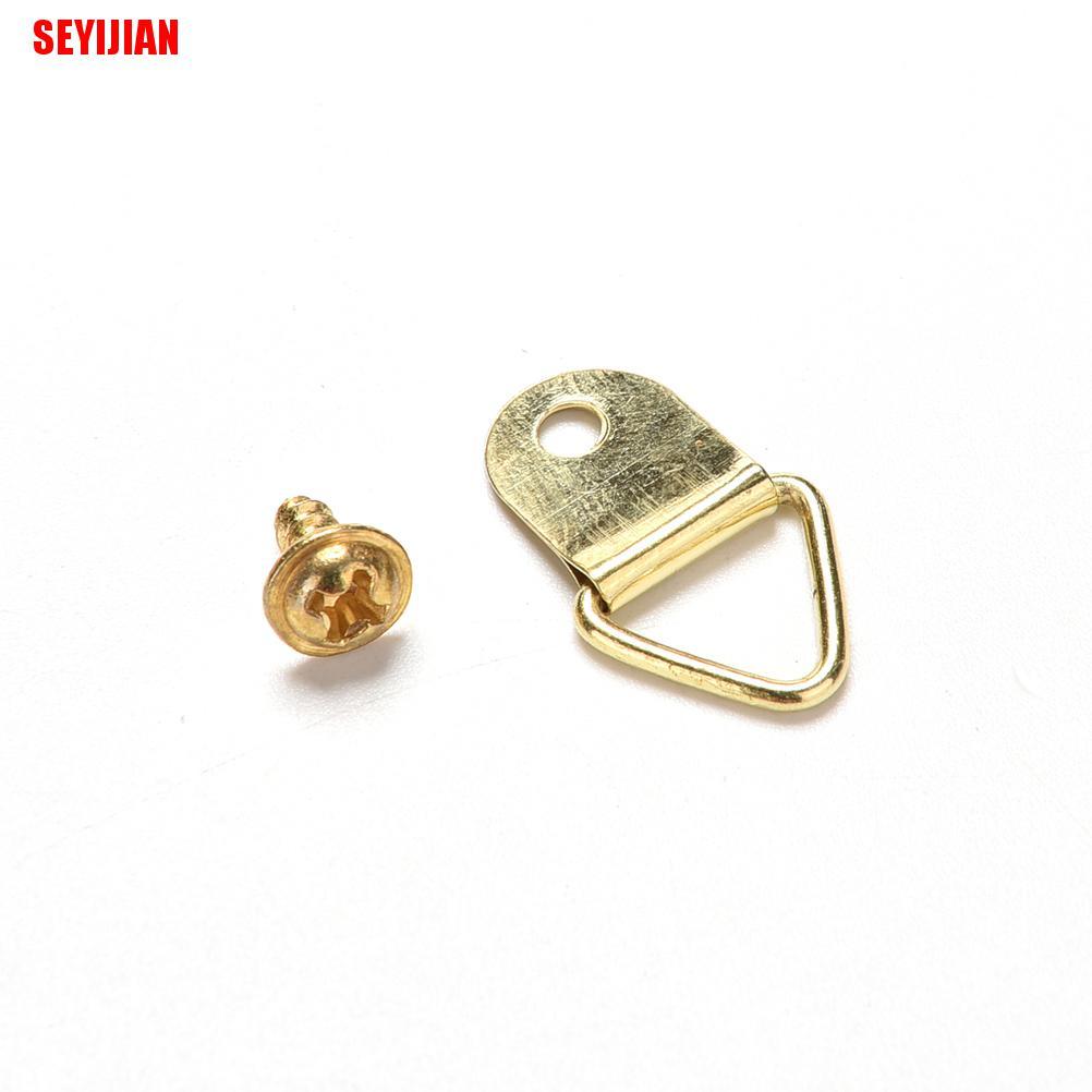 Set 100 Móc Tam Giác Treo Khung Ảnh Kèm Ốc Vít