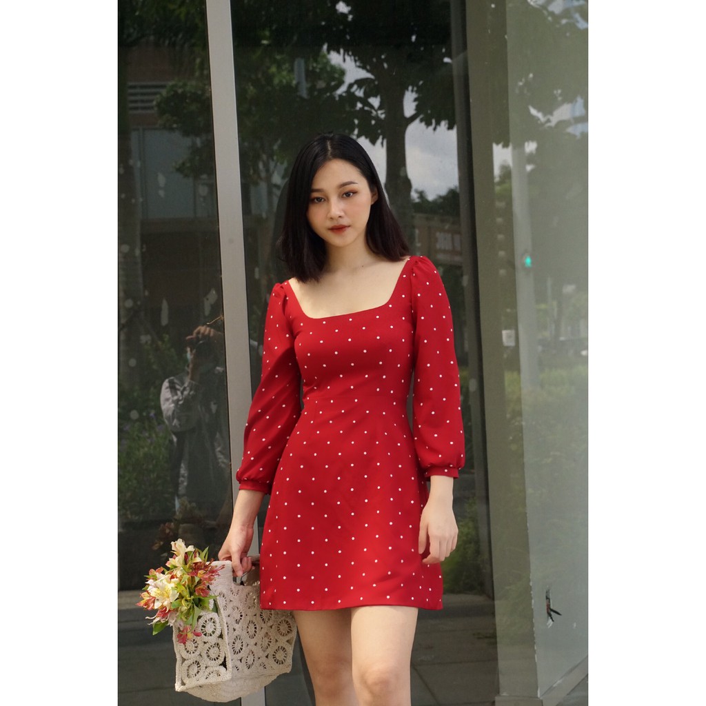 AMBER - Đầm chấm bị Polka Dot | BigBuy360 - bigbuy360.vn