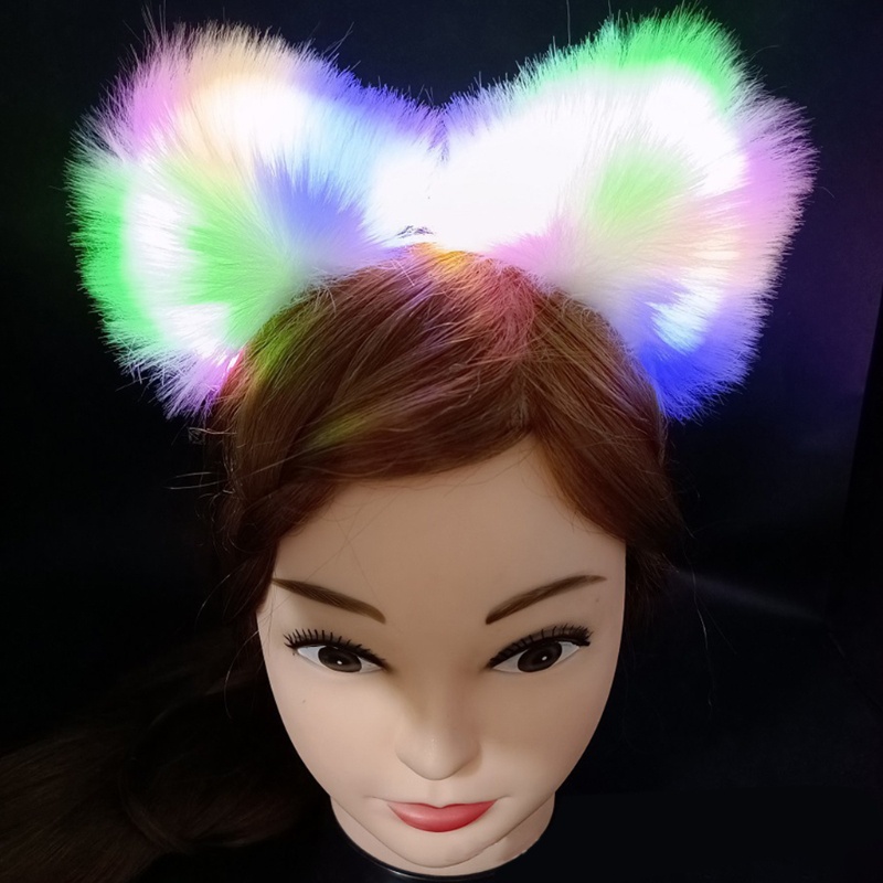 Băng Đô Tai Mèo Phát Sáng Đáng Yêu