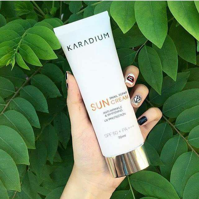 Kem Chống Nắng Karadium Snail Repair Sun Cream SPF 50+ pa+++