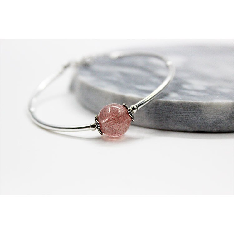 Vòng tay pha lê - Bạc 925