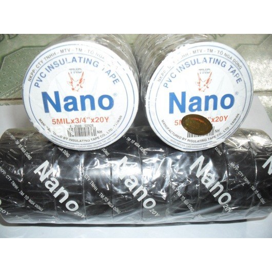 10 cuộn băng dính điện nano to 20ya ( 1 cây )