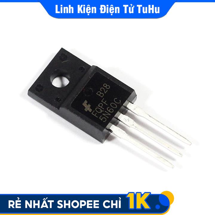 Ic công suất MOSFET 5N60 TO-220 5A 600V N-CH