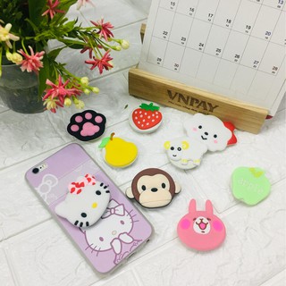 💝ỐP IPHONE💝Ốp Lưng Iphone Hello Kittyy  - Cho Iphone 6 6s 6Plus 6sPlus 7Plus 8Plus X - (Tặng kèm giá đỡ)