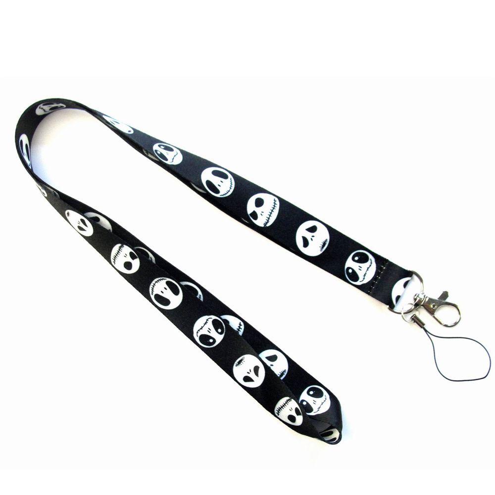PEWANY Giá Đỡ Thẻ ID / Thẻ ID USB Có Móc Khóa Họa Tiết Nightmare Before Christmas
