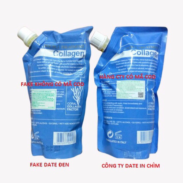 [CHÍNH HÃNG] Kem ủ tóc Colagen Diva - Kem hấp phục hồi hư tổn Colagen Diva 500ml