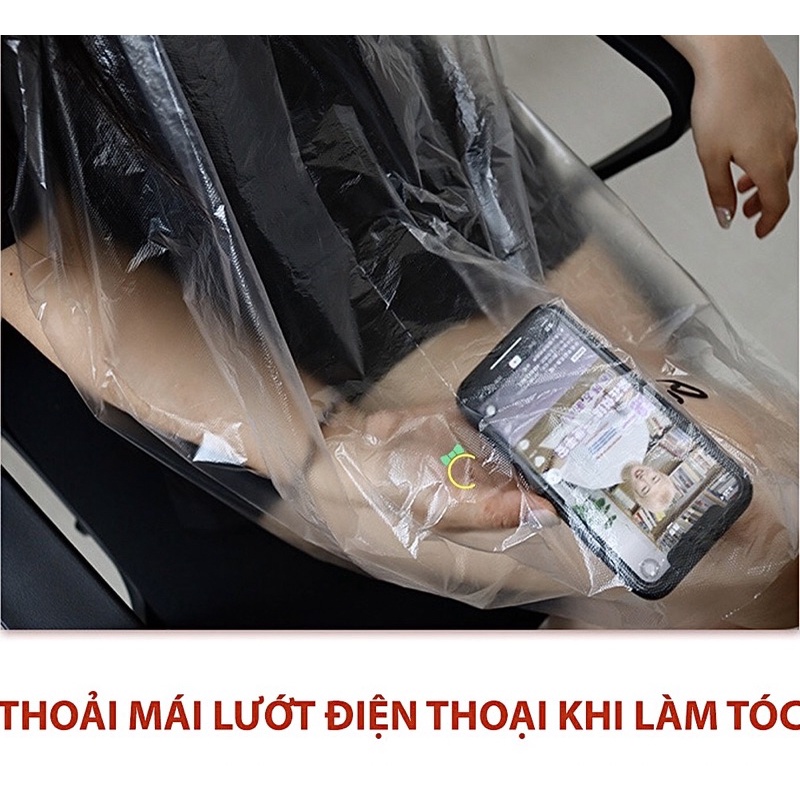 [Siêu Giá Rẻ] Áo Choàng nilon Nhuộm Tóc Túi 200 cái