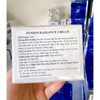 Fusion Radiance Cream Kem Dưỡng Sáng Da Giảm Nám, Tàn Nhang, Sạm Da 50ml  BS NGHĨA