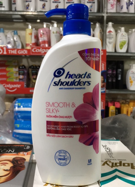 Dầu gội Head &amp; Shoulders suôn mềm óng mượt chai 625ml