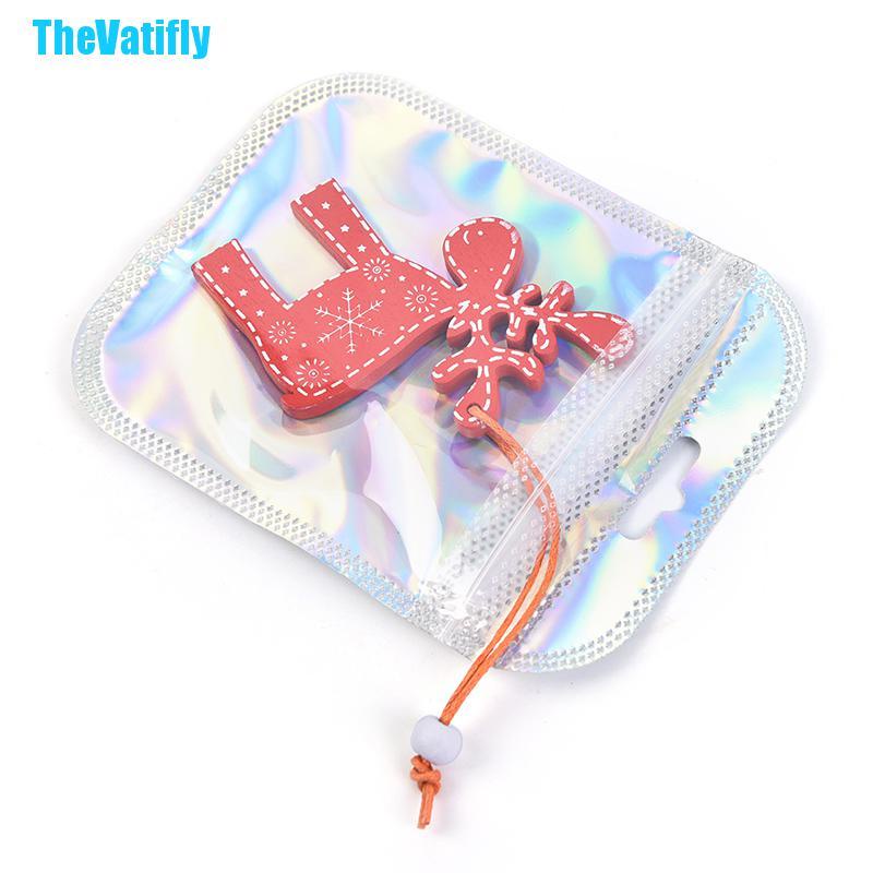 Bộ 50 Chiếc Kẹo Nhôm Laser Hình Chiếc Lá