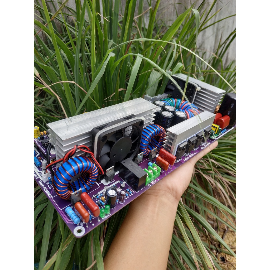 Mạch Công Suất Class D 2 Kênh Liền Nguồn 220V