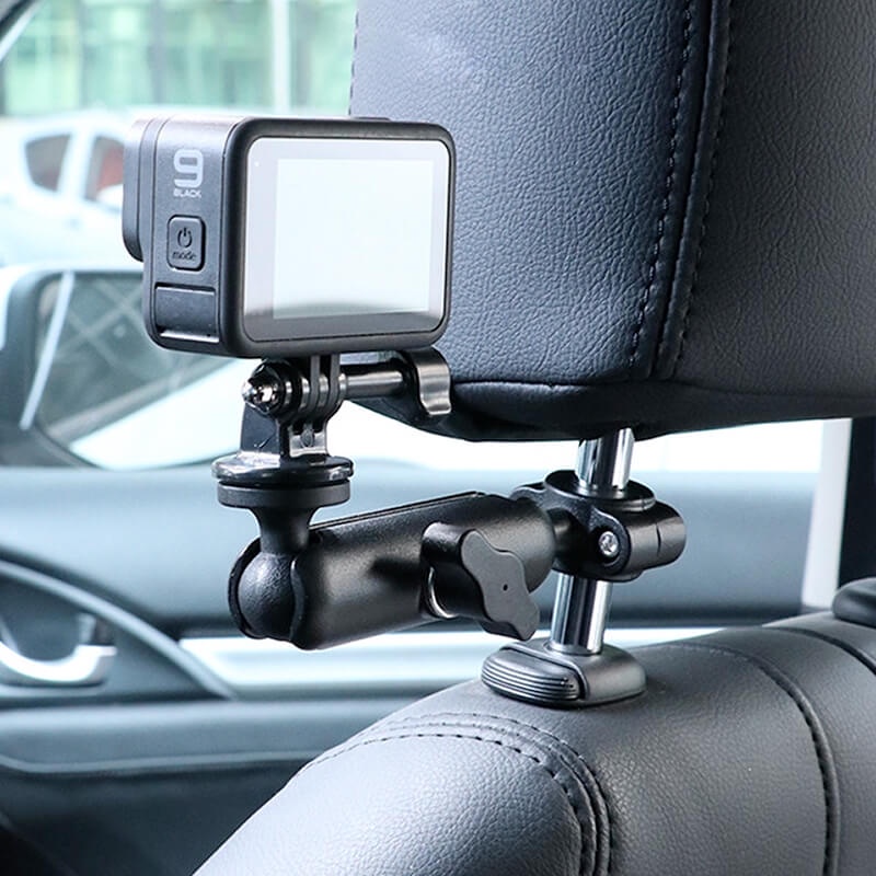 PAT GẮN INSTA360 – GOPRO LÊN THÂN KÍNH XE MÁY / GHẾ Ô TÔ