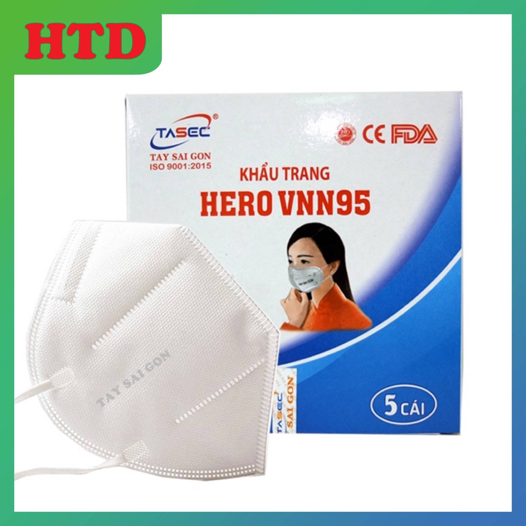 Khẩu trang HERO VNN95 Tây Sài Gòn hộp 5 cái
