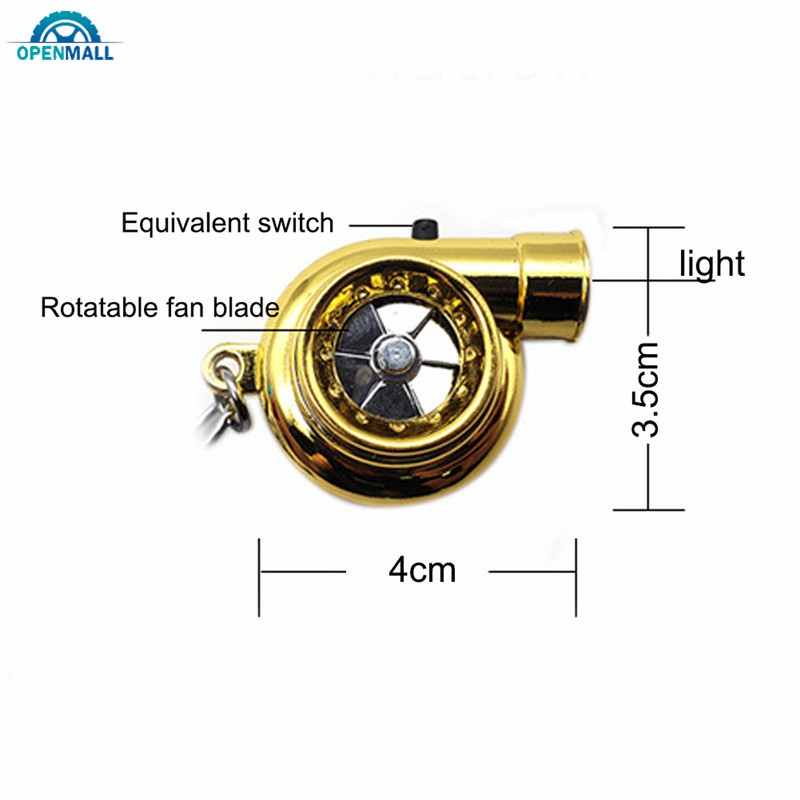 Móc chìa khóa tích hợp đèn LED kiểu dáng sáng tạo