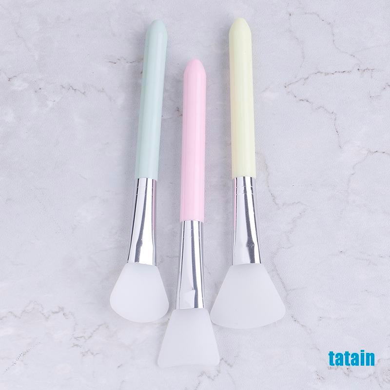 [Hàng mới về] Cọ trang điểm đầu phẳng bằng silicone tiện dụng