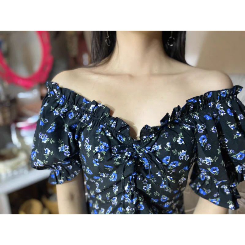 Đầm voan hoa dáng xoè Jameela | BigBuy360 - bigbuy360.vn